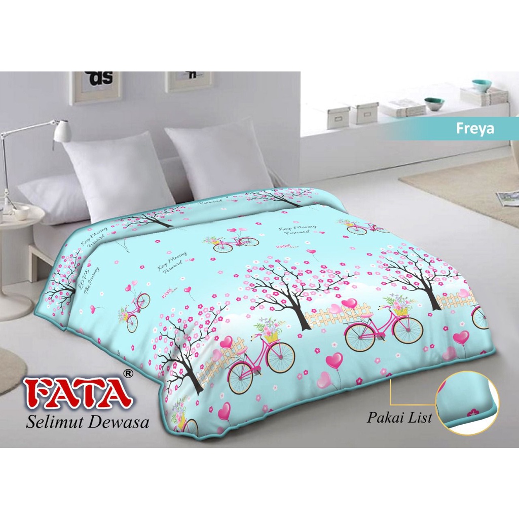 SELIMUT BAHAN BULU MERK FATA UKURAN 200X200-6
