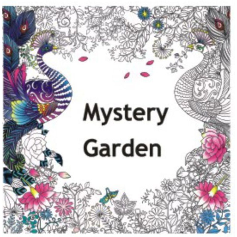 

My Craft ST 7780 Colouring Book Mystery Garden