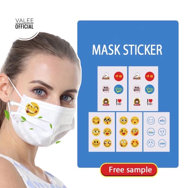 Aroma Patch For Mask Isi 16 Pcs Stiker Aroma Untuk Masker Import