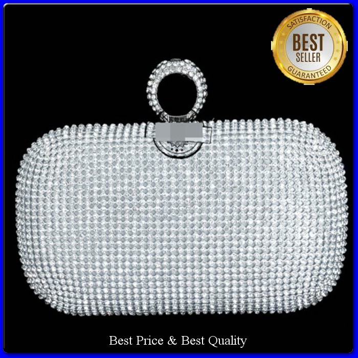 TAS PESTA DIAMOND RING DS0010 CLUTCH BAG IMPORT ELEGAN TAS PESTA WANITA TERBARU [BISA COD]