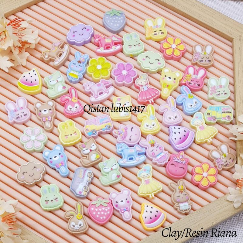 Resin|clay Playtopia Riana/1 pcs