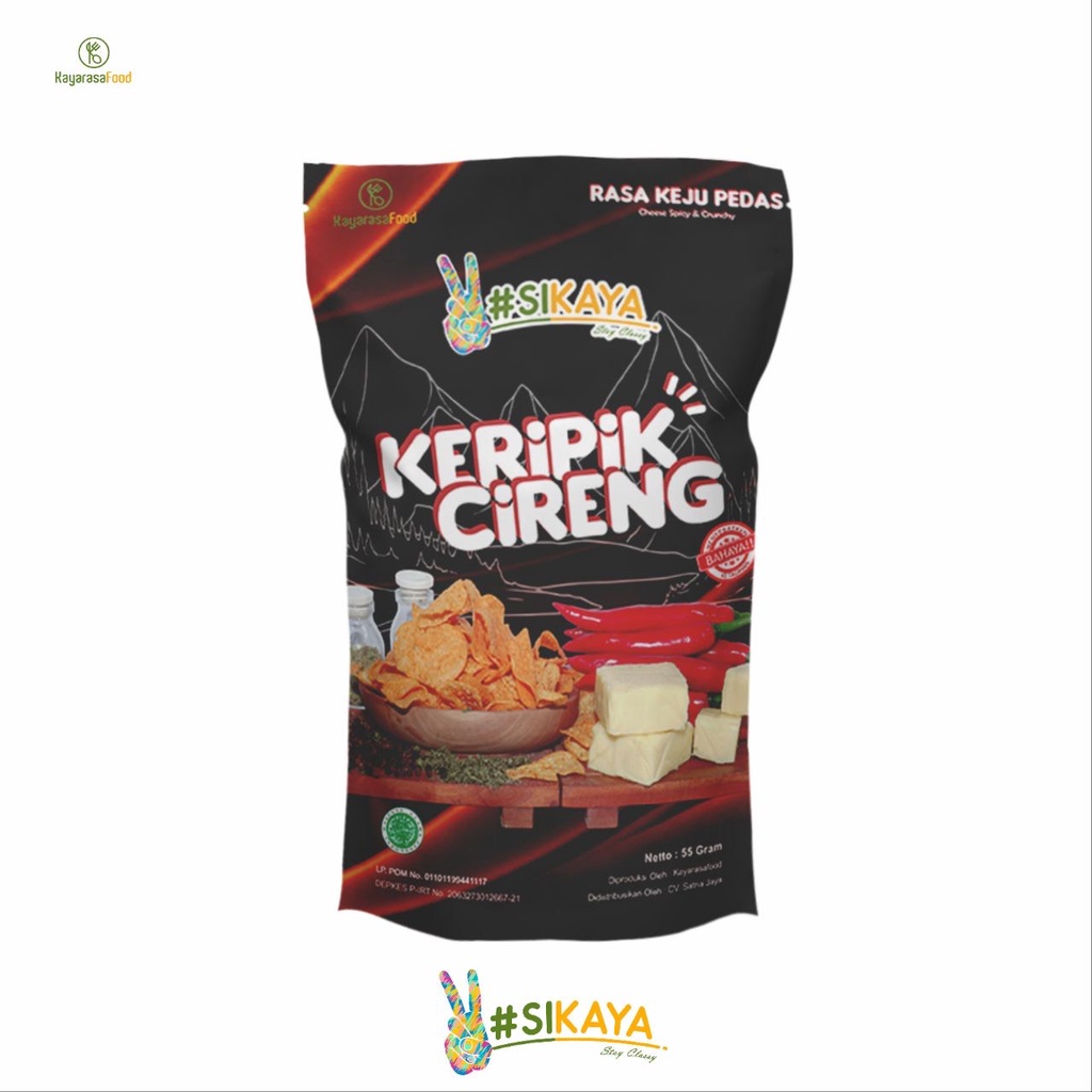 KERIPIK CIRENG SIKAYA 55 GR