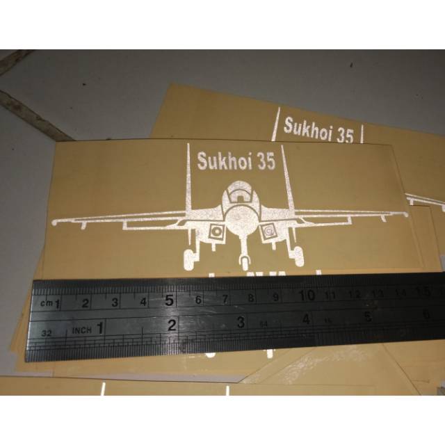 

Sticker Pesawat Sukhoi Su 35