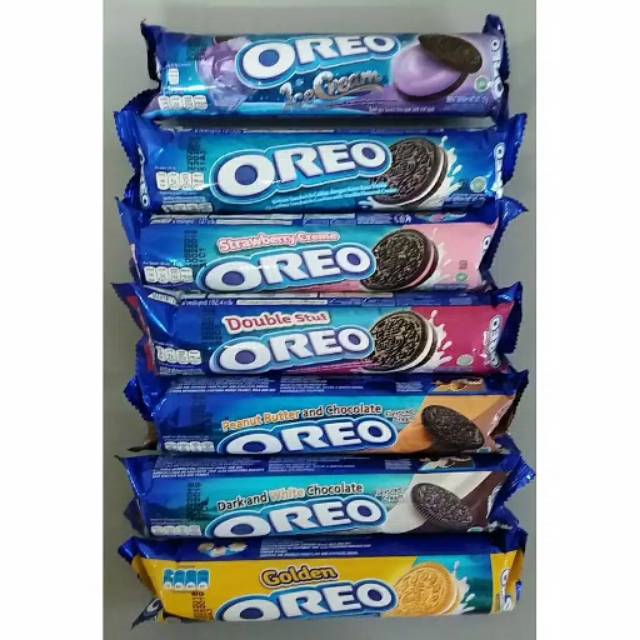 

Oreo ROLL Biscuit Cream Aneka Pilihan Rasa 137 Gram