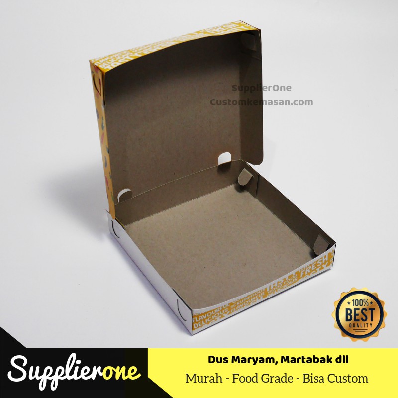 Dus Box Kemasan Martabak/Roti Maryam/Pizza/roti canai-1