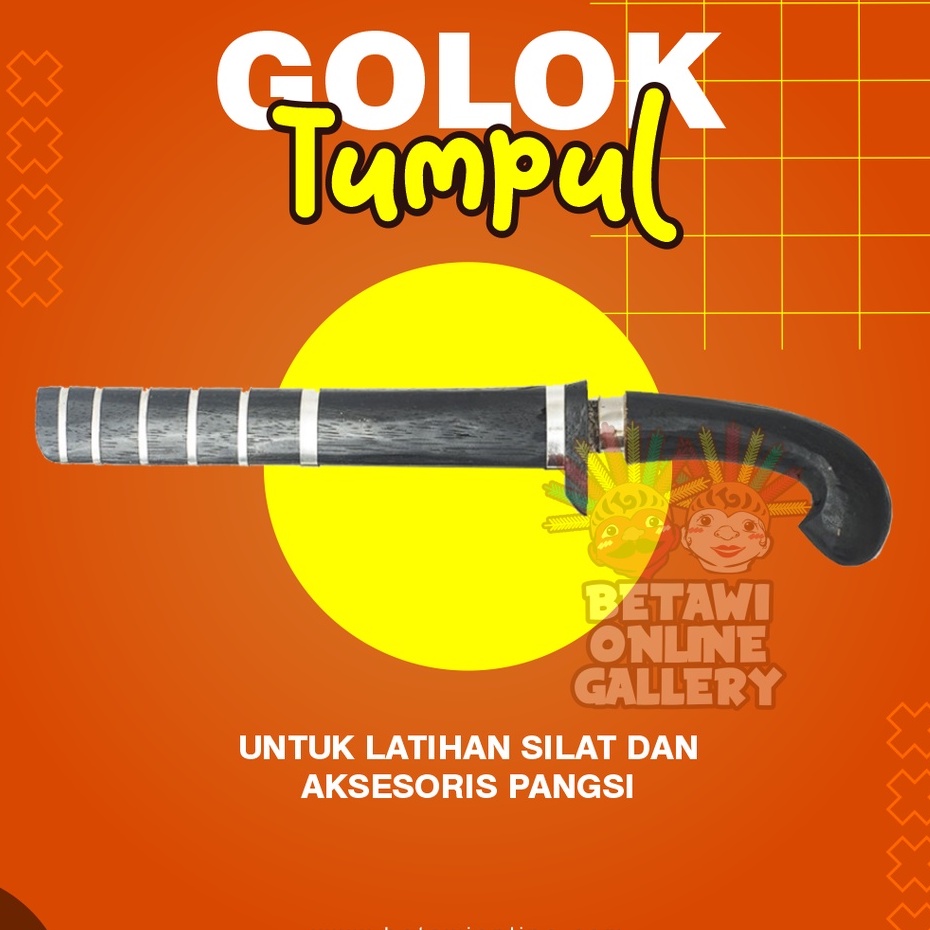 Golok Betawi Tumpul