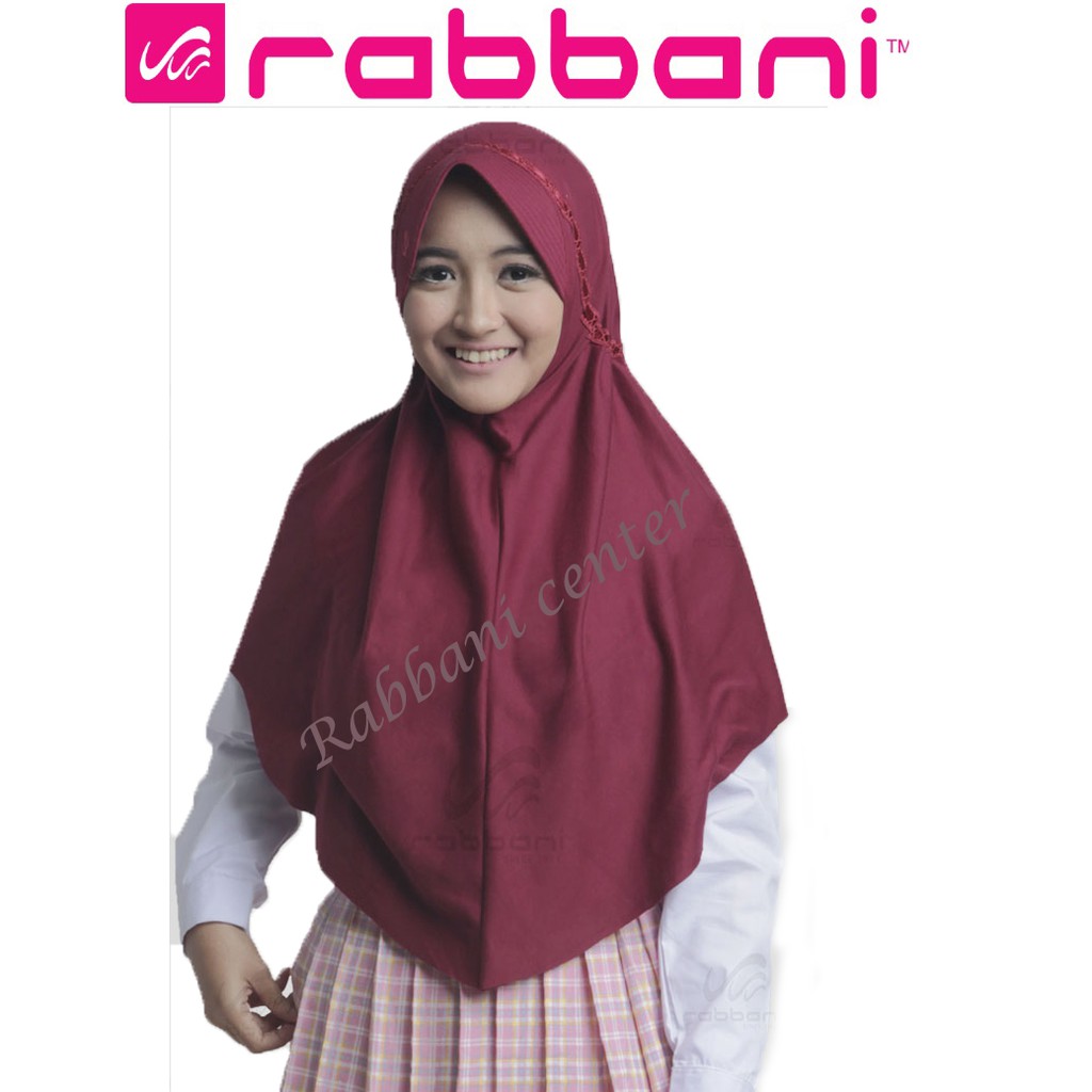 Foto Jilbab Rabbani Warna Hitam