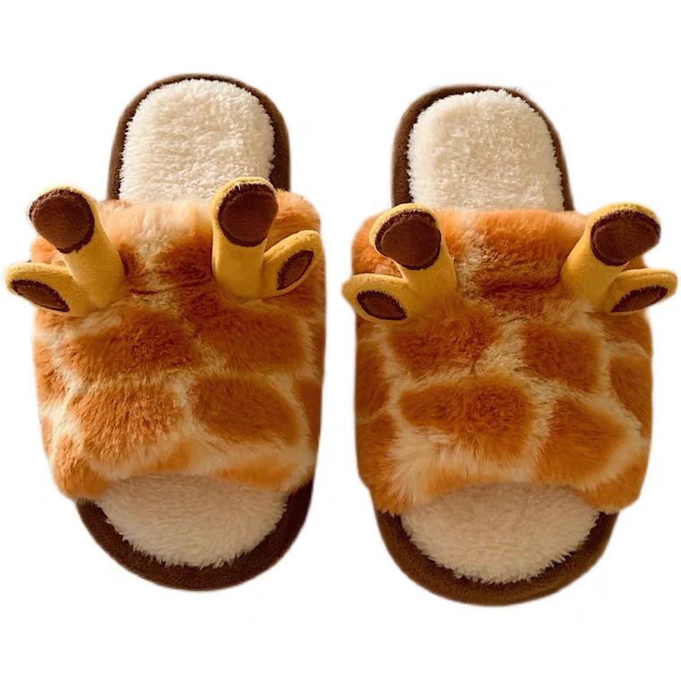 SANDAL RUMAH JERAPAH GIRAFFE SEPATU KAMAR PIYAMA SLIPPER