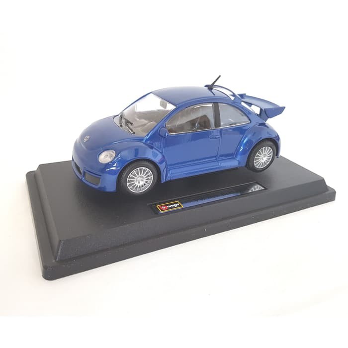 dct325 Bburago 1:24 VW New Beetle RSI Biru