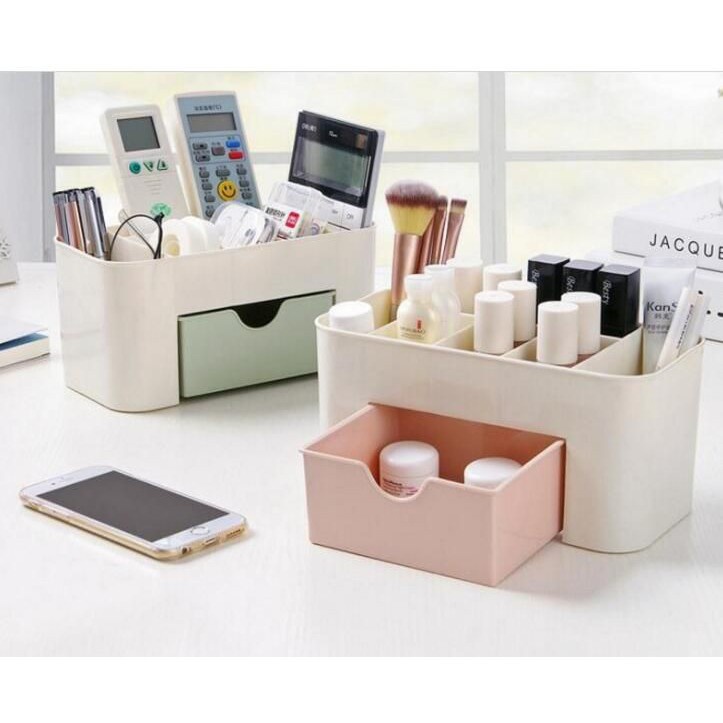 Kotak Organizer Kosmetik Rak Makeup Tempat Kosmetik Serbaguna Box Organizer Makeup Storage Box Makeup