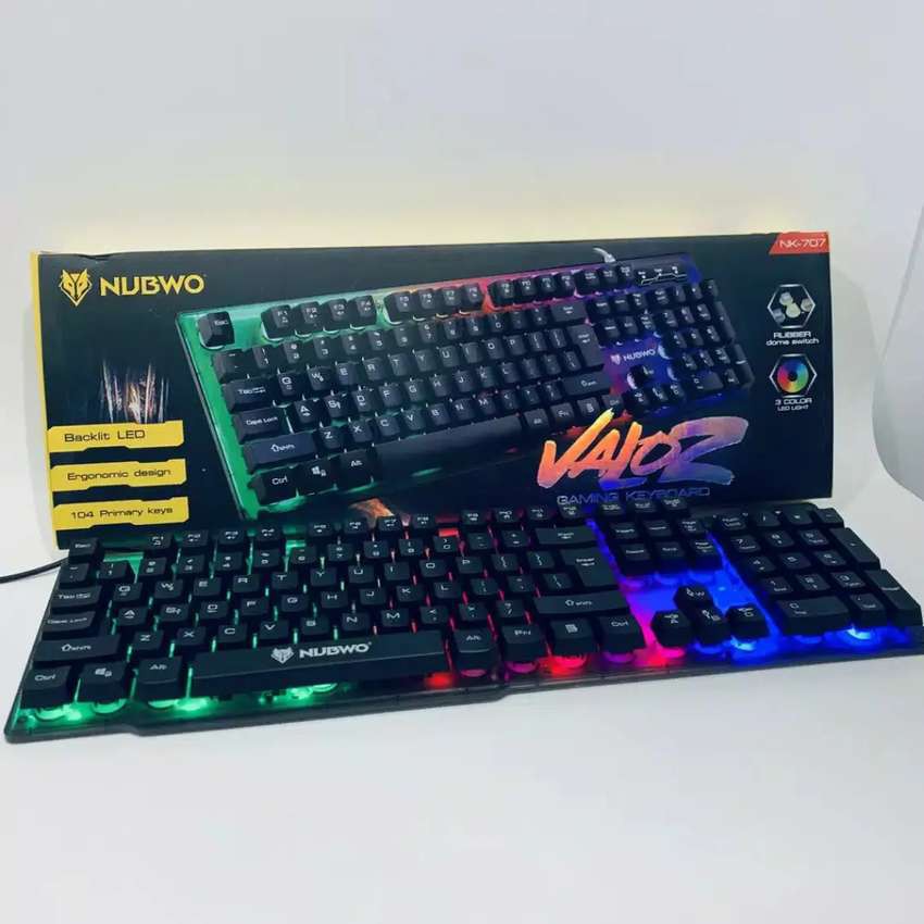 Keyboard Gaming Nubwo NK 707 - Nubwo NK-707 - Keyboard Gaming Valoz