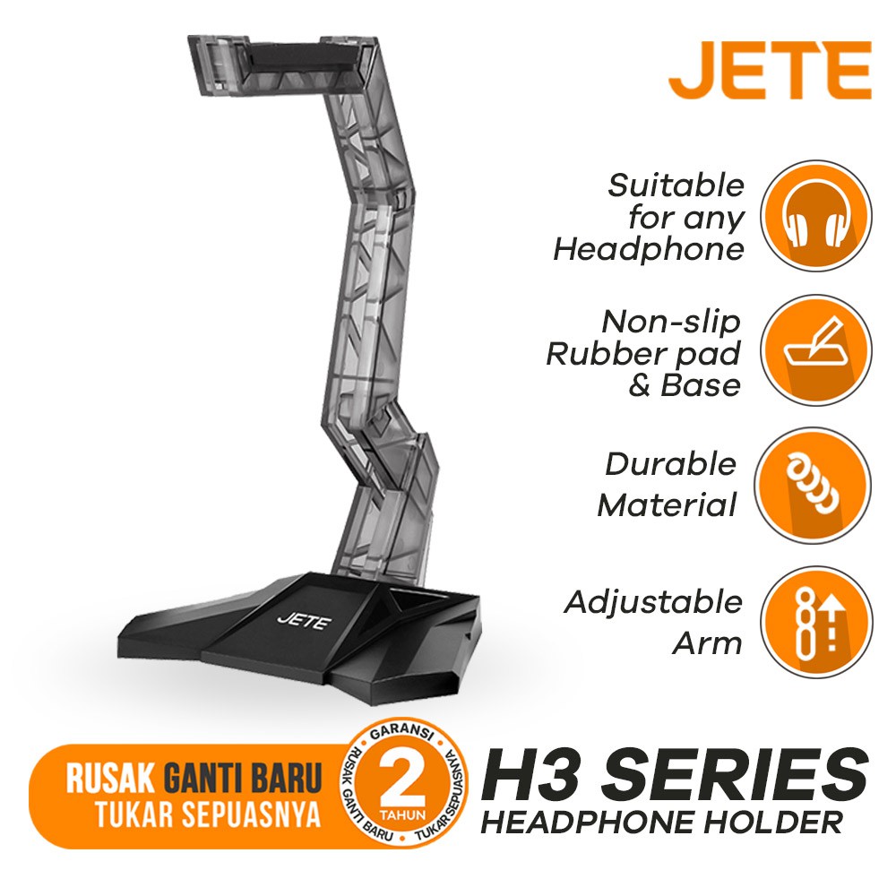 Standing Headphone JETE H3 - Garansi 2 Tahun