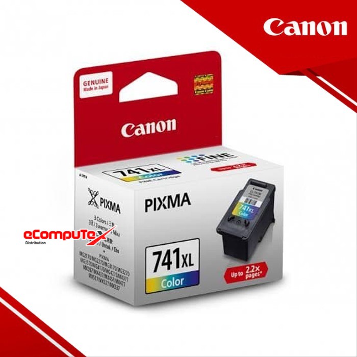 CARTRIDGE CANON CL-741 XL COLOR / TINTA CATRIDGE CANON CL741XL COLOUR - RESMI