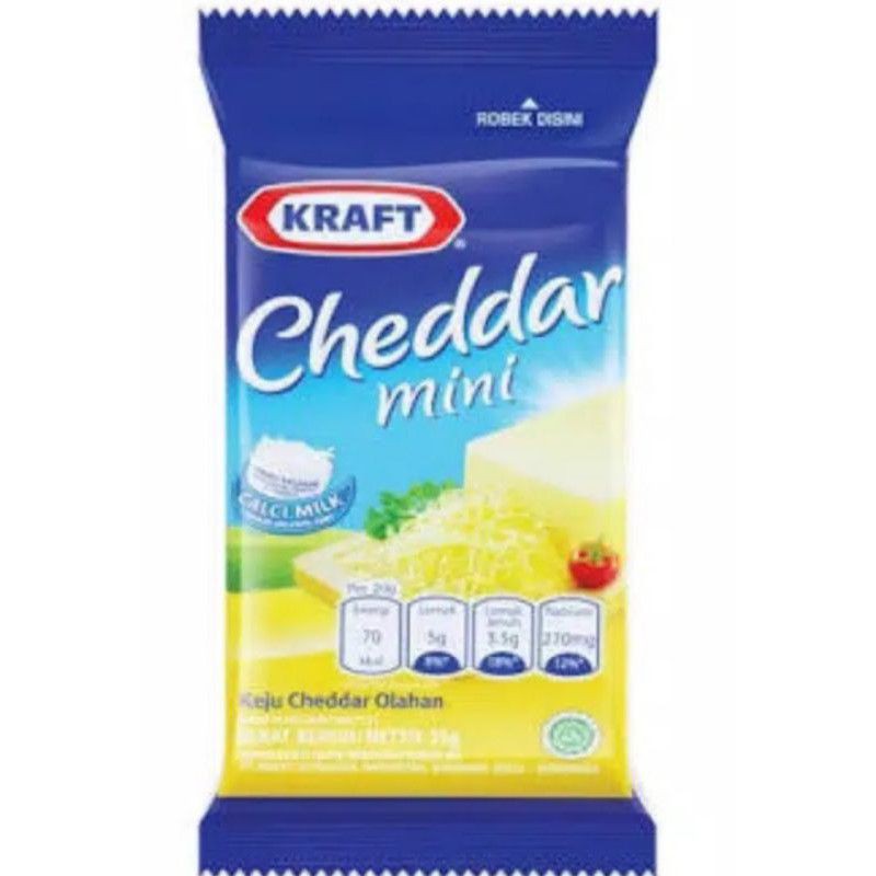 

keju Kraft cheddar mini