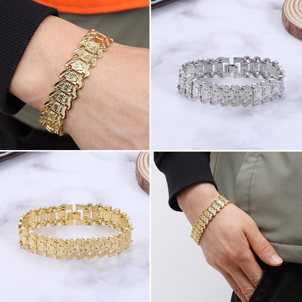 Lily Gold Gelang 18K Yellow Gold Baru Panas Aksesoris Fashion Perhiasan Hadiah