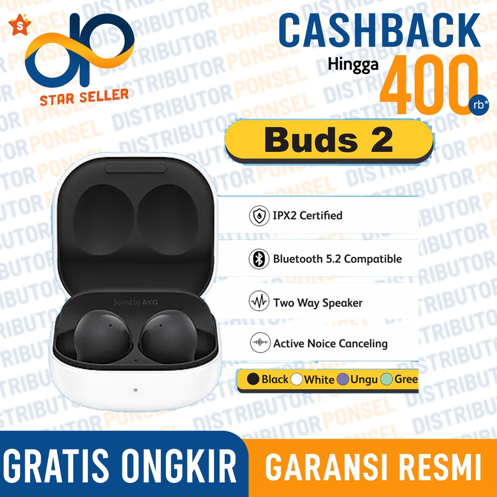 Samsung Galaxy Buds 2 Pro Buds2 Garansi Resmi SEIN Samsung Buds Earbuds