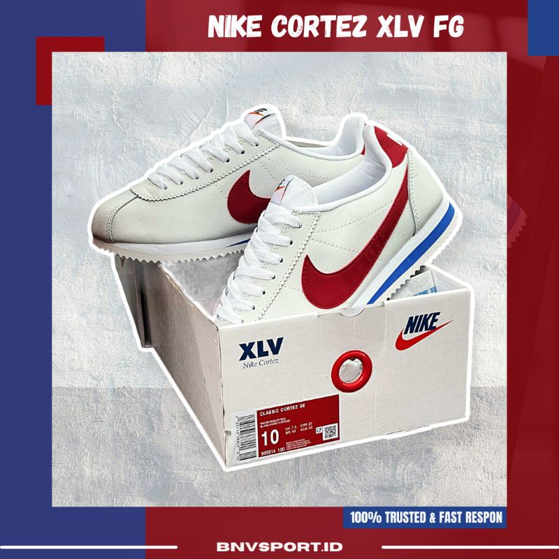 Sepatu Casual Nike Cortez Classic XLV Forrest Gump Sneakers Shoes Pria Wanita BISA COD