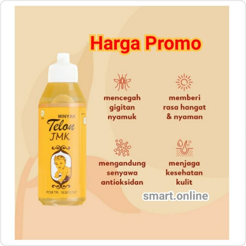 MInyak Telon JMK / Minyak Telon JMK 60ml 100ml READY