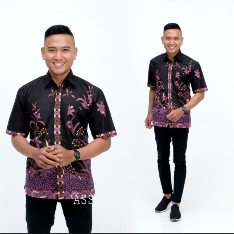 KEMEJA BATIK LENGAN PENDEK PRIMISIMA