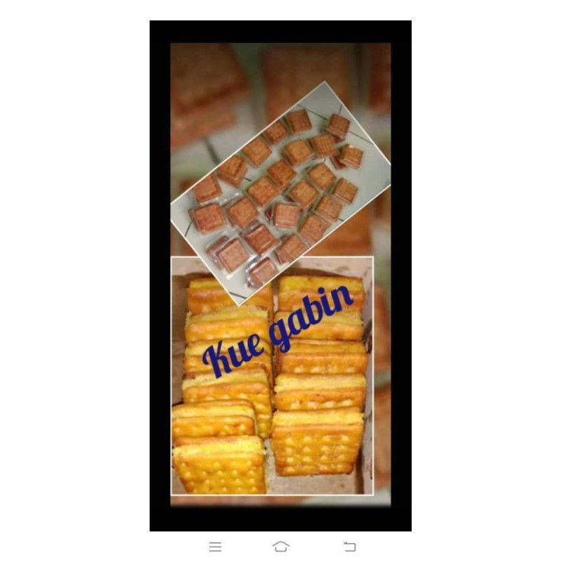 

Paket 10 bungkus kue gabin