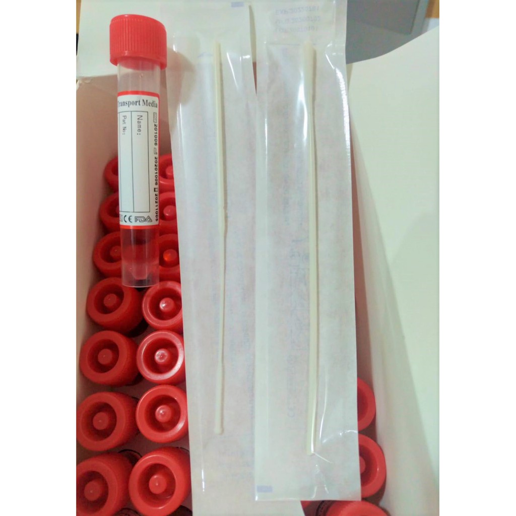 Tabung Sample Virus Disposable Virus Sampling Tube Merek DR.GRAY original - DVST