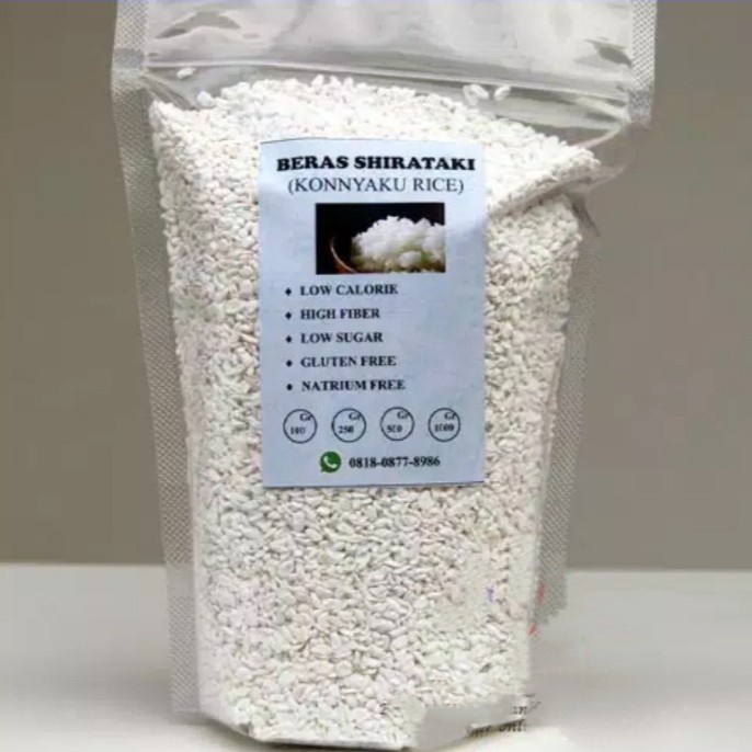 

bg20t01r Beras Shirataki Beras Sirataki Beras Konyaku Konjac Rice 500 Gr Sv012Ss