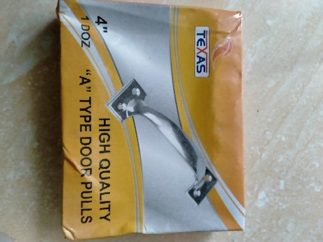 Tarikan / Handle Pintu Lemari / Laci Ukuran 4 Aluminium Per Lusin