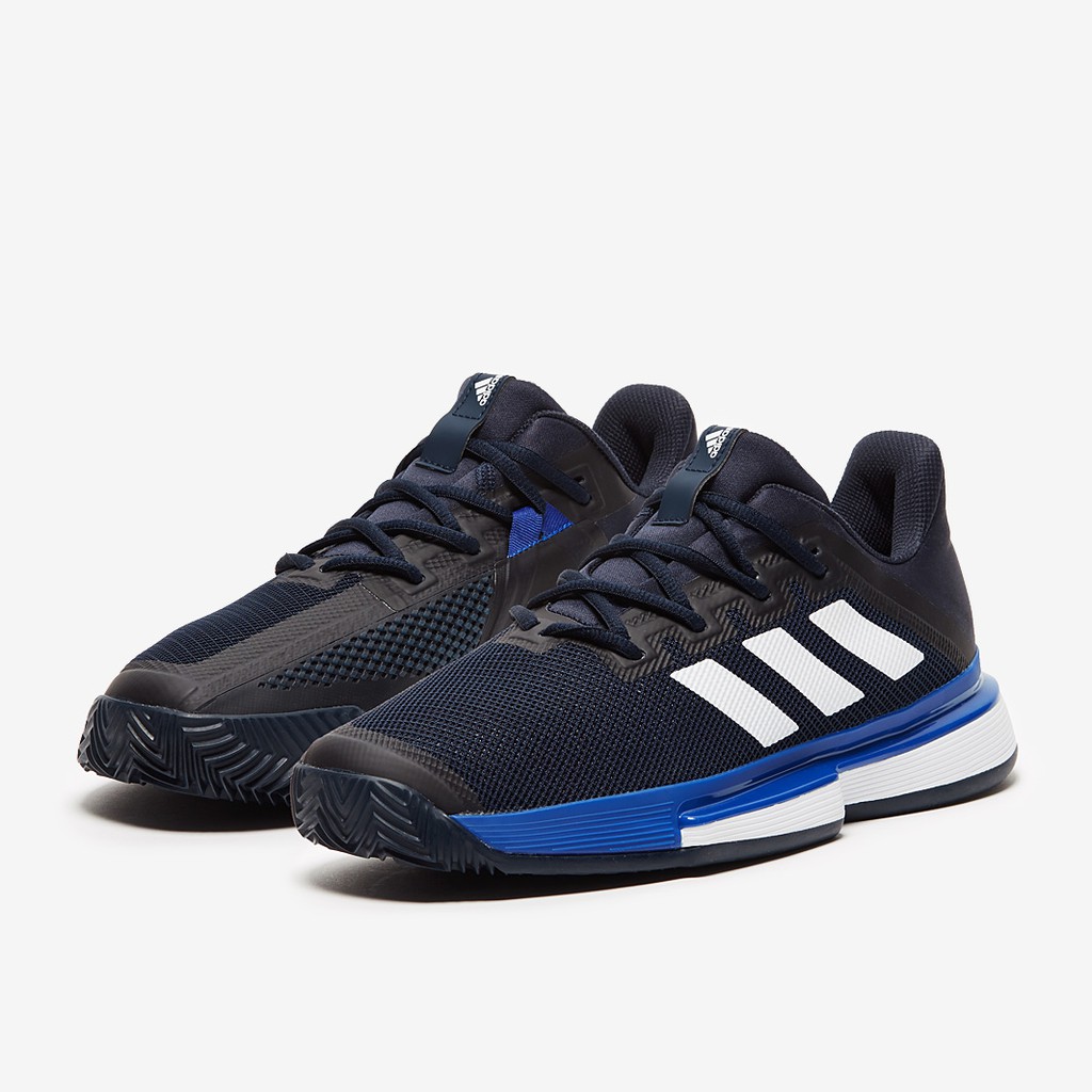 Sepatu Tenis Tennis Adidas Solematch Bounce Sole Match Bounce Royal Blue Original
