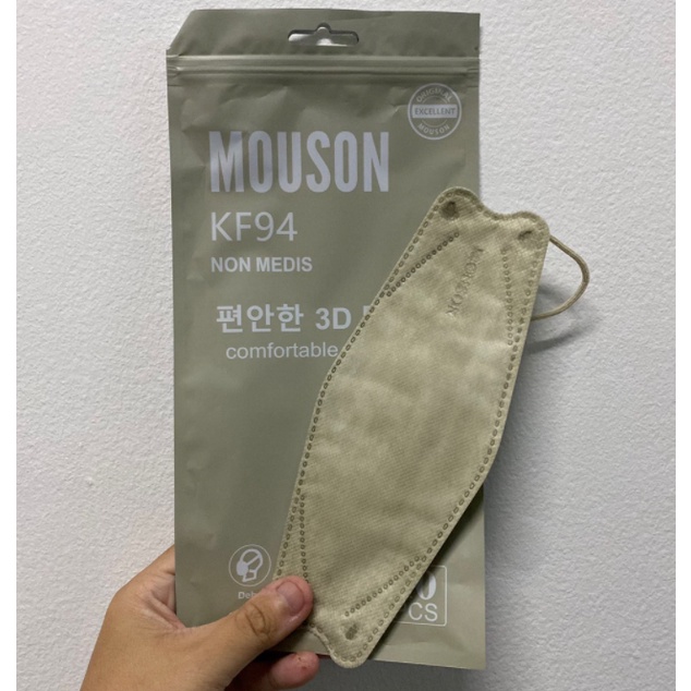 Mouson Masker KF94 Denim isi 10pcs