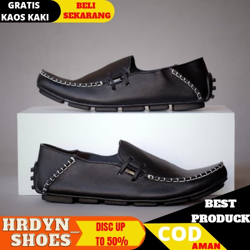 HDS x Sepatu Formal Pria Pantofel Casual Kerja - Moclea CVN 2021