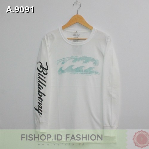 Kaos Surfing Distro Pria Billabong Premium Murah Lengan Panjang