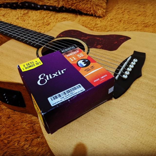 Tanglewood Roadster Series TWR SFCE senar elixir phosphor bronze nanoweb