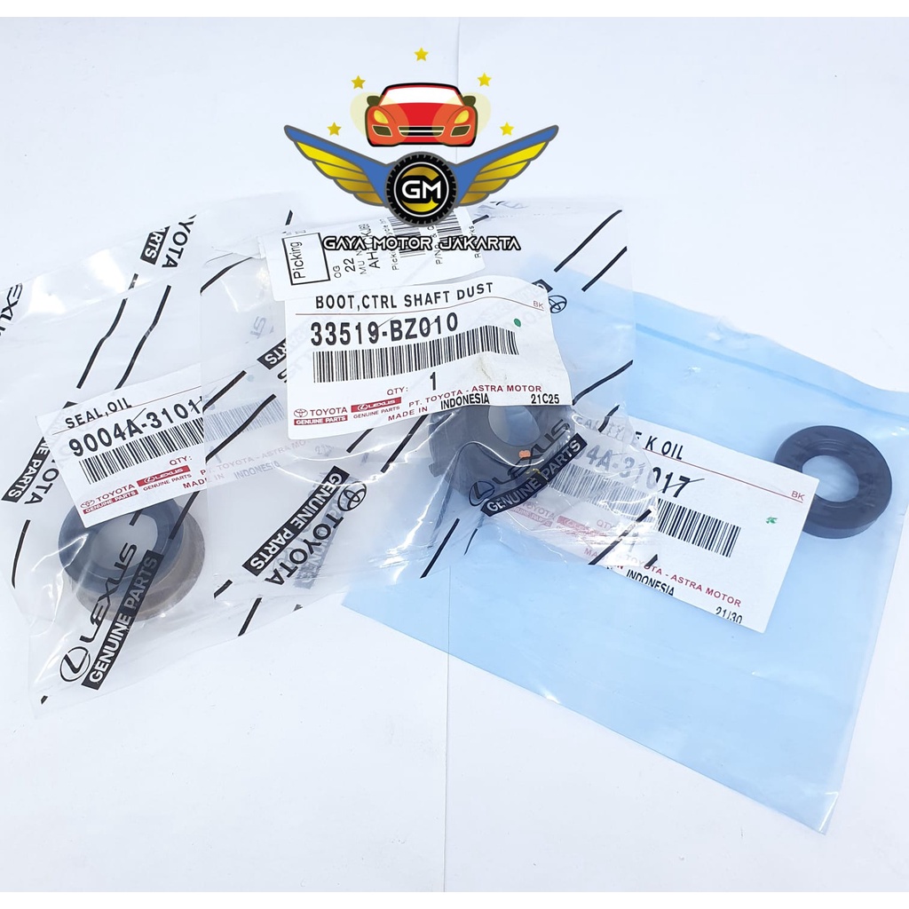 Seal Shaft Transmisi Avanza-Xenia-Rush-Terios-Granmax-Luxio SET ORI