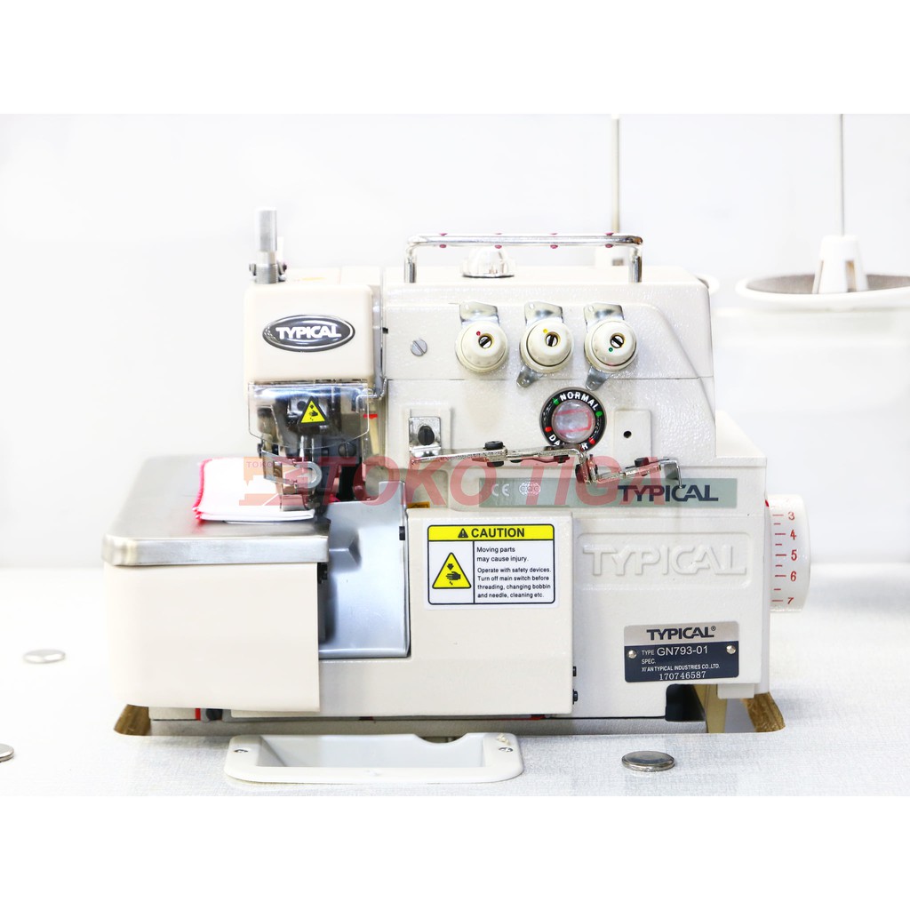 Mesin Neci TYPICAL GN793 / GN 793 - Neci 3 Benang Industrial Garmen