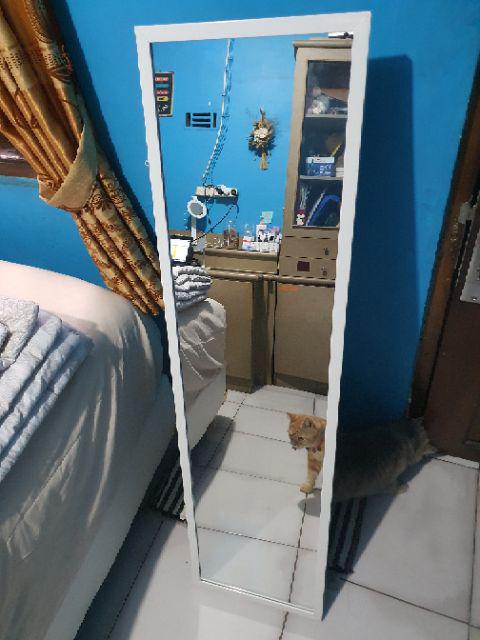 Standing Mirror Cermin Berdiri Minimalis Modern Tinggi Full Badan Bahan Fiber
