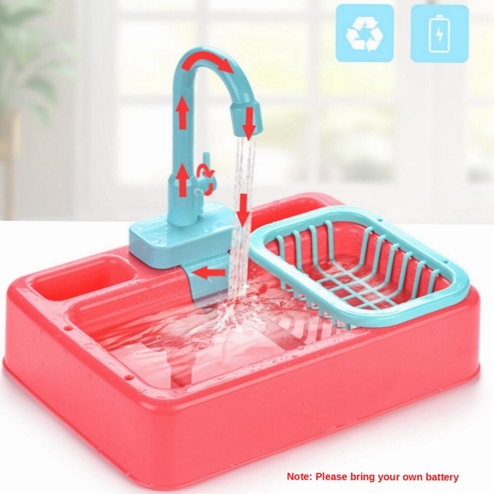 MAINAN ANAK PEREMPUAN - KITCHEN SINK Set Wastafel Cuci Piring