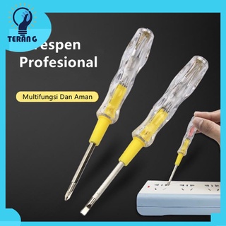 Jual Obeng Tespen Bolak Balik Plus/Minus Testpen Listrik Multifungsi