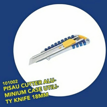 

Dijual 1011002 Pisau Cutter Aluminium Case Utility Knife 18 Mm Lakoni Pro Trendi