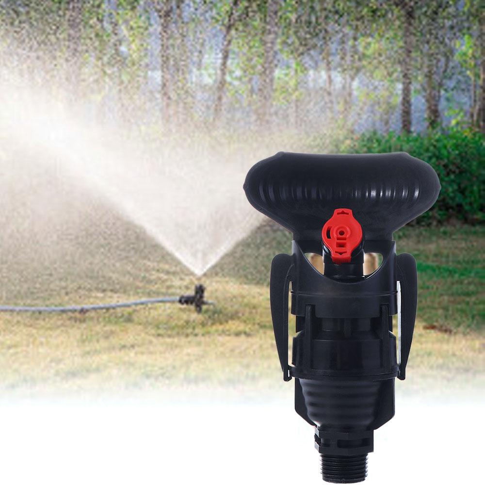 Sprinkler Agustina 1pcs Aplikasi Lebar Hemat Air Jarak Jauh Putar 360derajat Rotating Sprayer