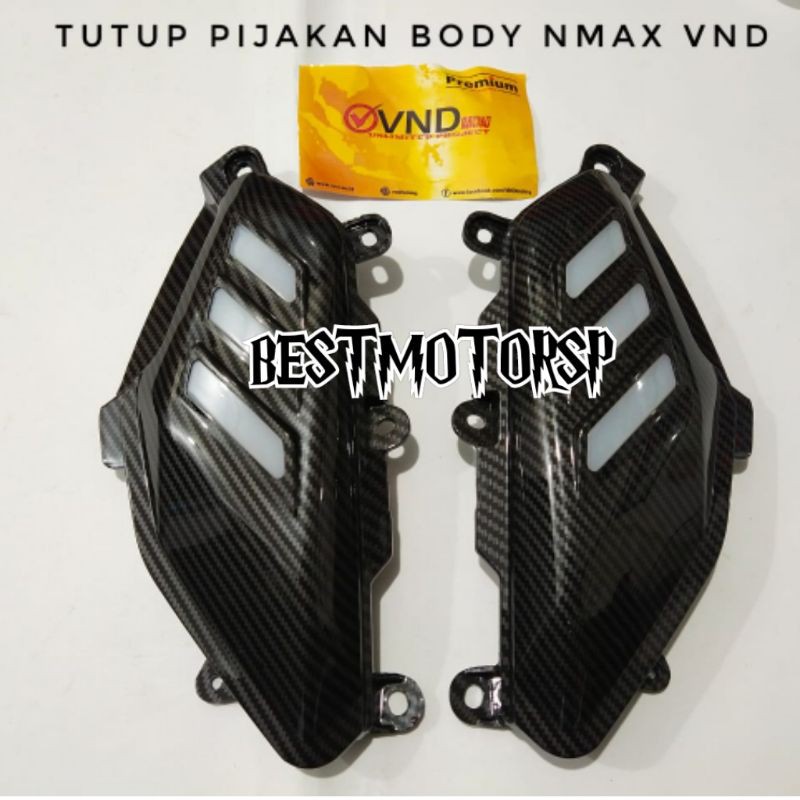 Cover Tutup Body Samping Nmax Carbone VND Original