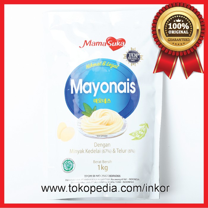 

MAMASUKA MAYONNAISE MAYONAIS POUCH 1KG