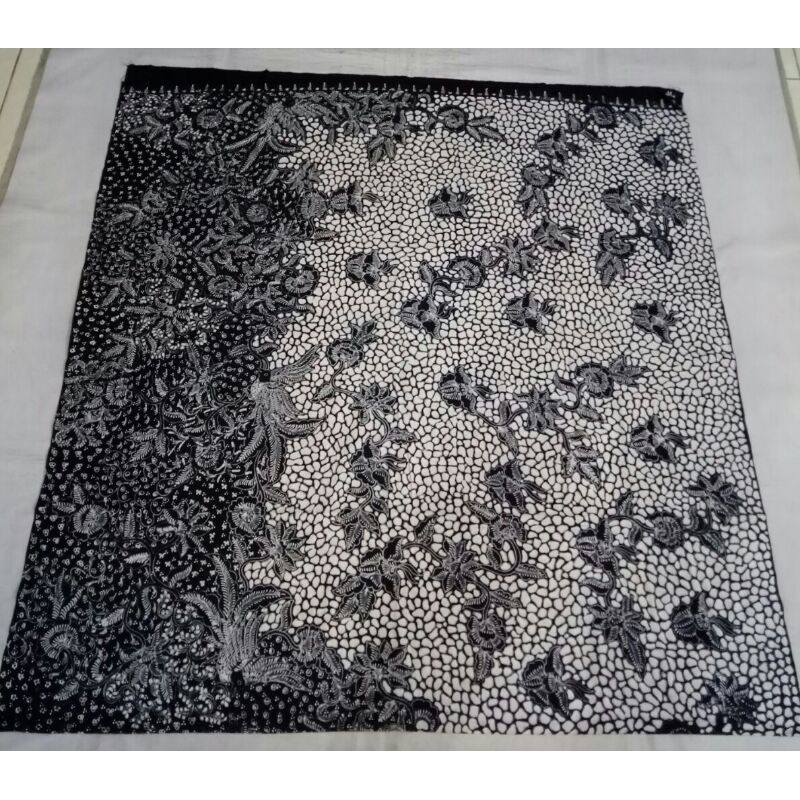 Batik tulis lasem 1warna kombinasi Krecak murah