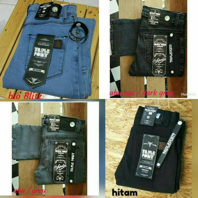  Celana  cutbray  celana  pria jeans semi cutbray  point  