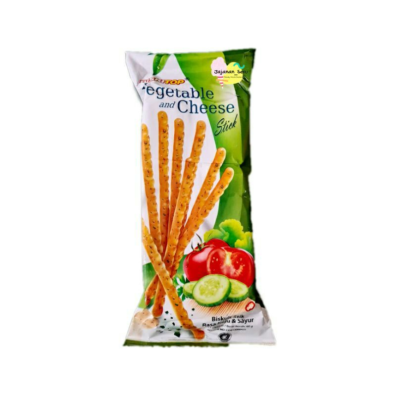 

Biskitop Stick Vegetable and Cheese 60gr