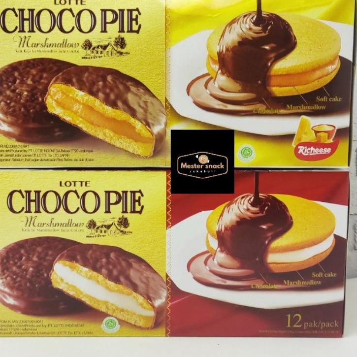 

Ready Banyak Chocopie Marshmallow 28 gram (1 pack isi 12 pcs) WF6**