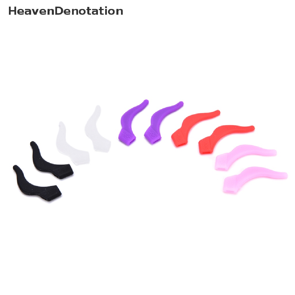 [HeavenDenotation] 1 Pair Sports Silicone Ear Grip Holder Eyeglass Glasses Sunglass Anti Slip Hooks