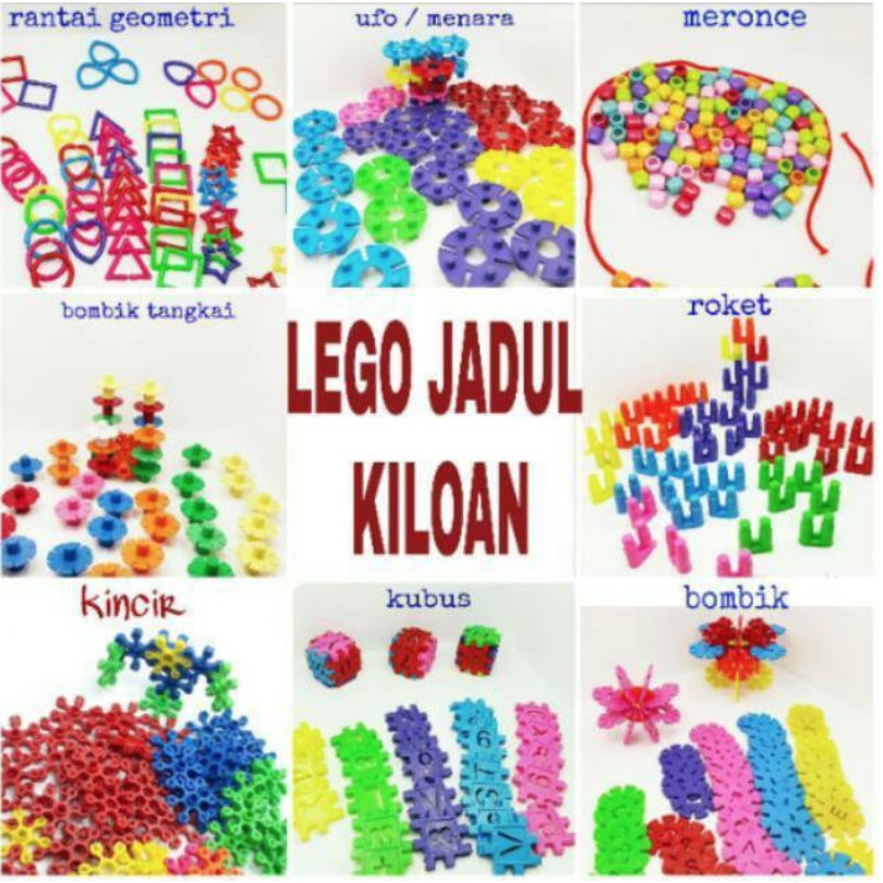 LEGO JADUL ISI 1 KILO