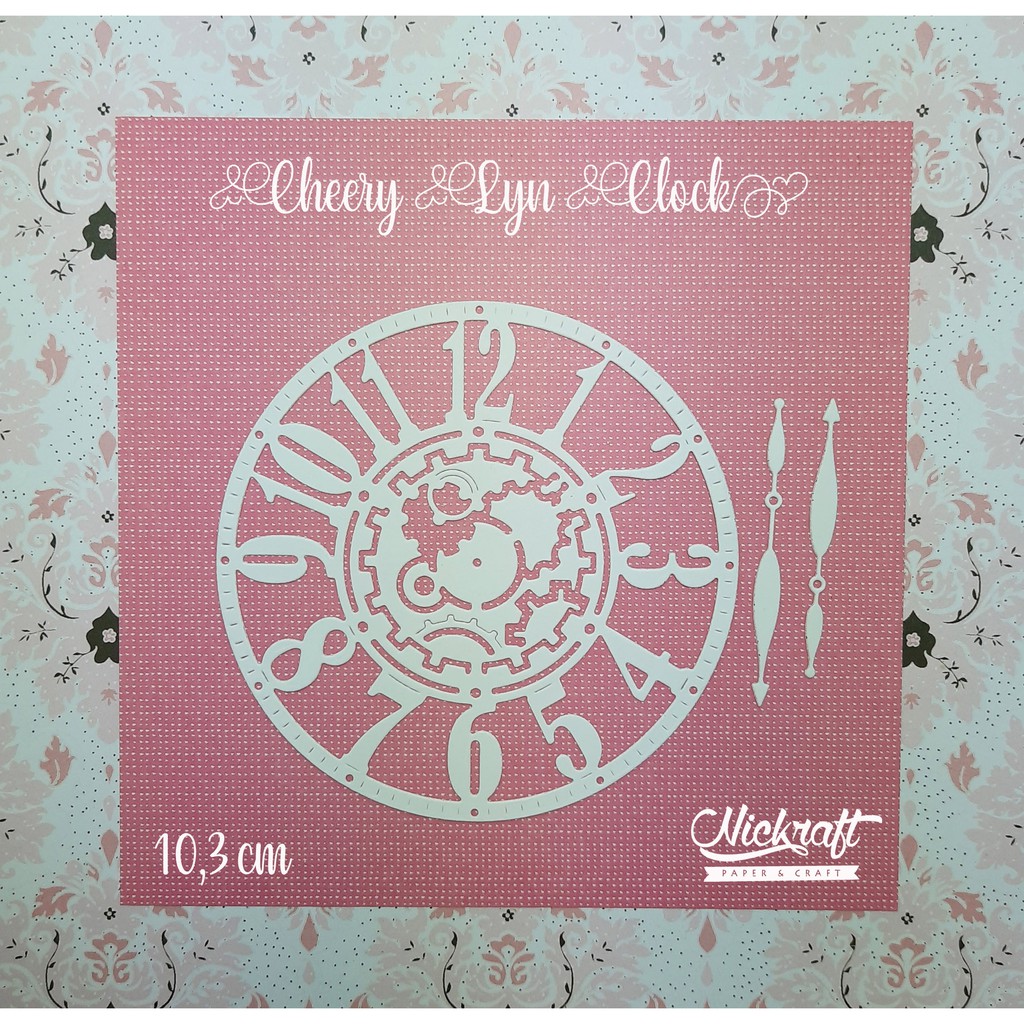 

CHEERY LYNN CLOCK - BAHAN SCRAPBOOK JAM WATCH