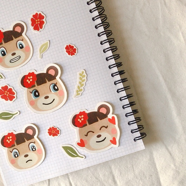 

Animal Crossing Sticker Pack | Bujo Deco Sticker | favo.studio