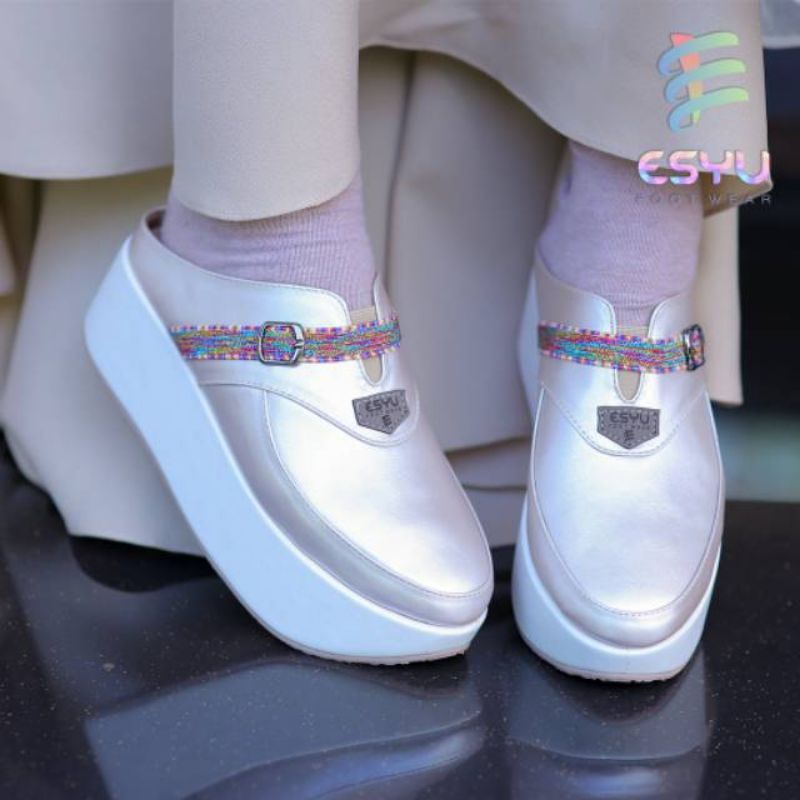 ESYU FOOTWEAR ORI | YUPI SERIES | SEPATU WEDGES WANITA TERKINI